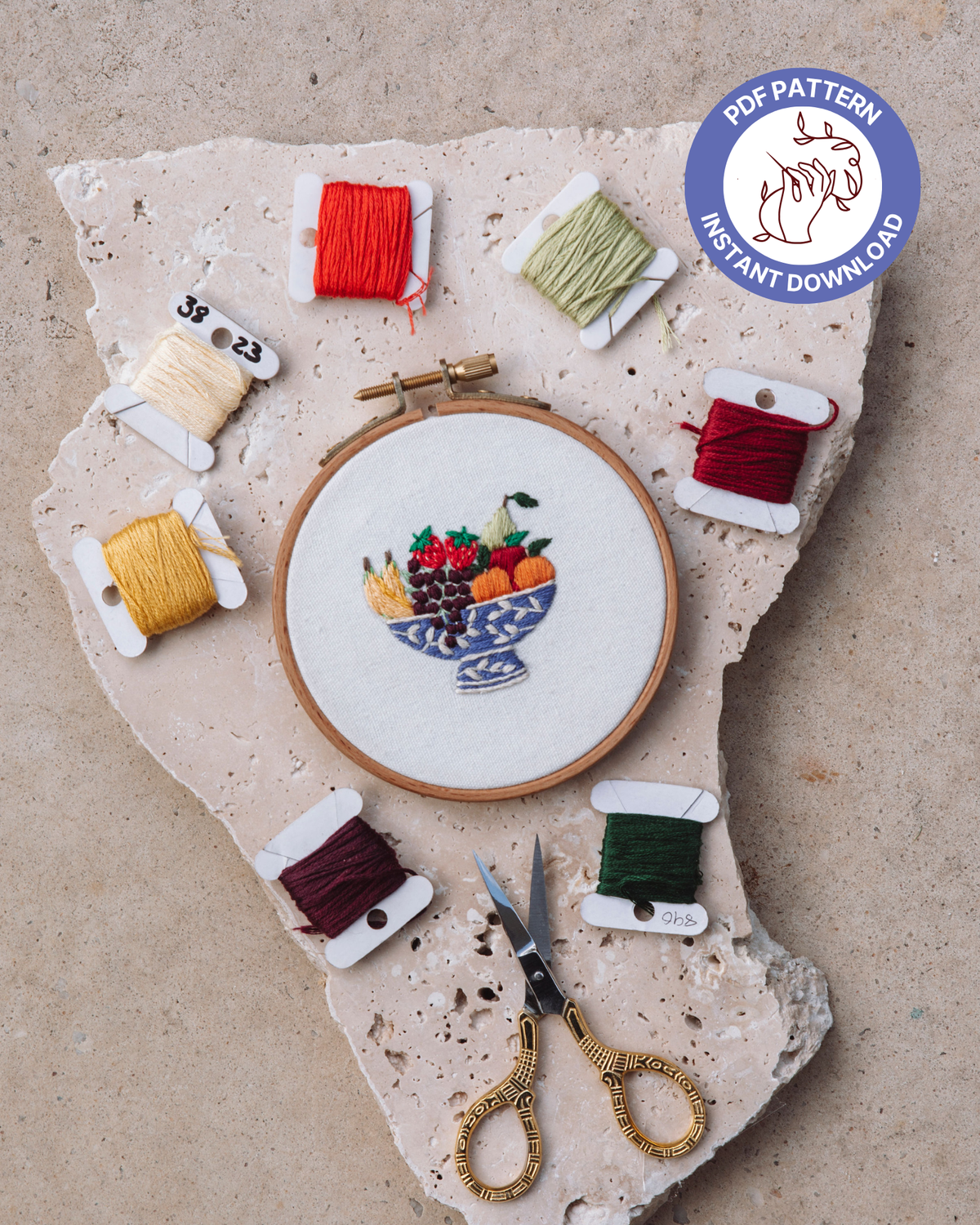 Fruit Bowl PDF Pattern