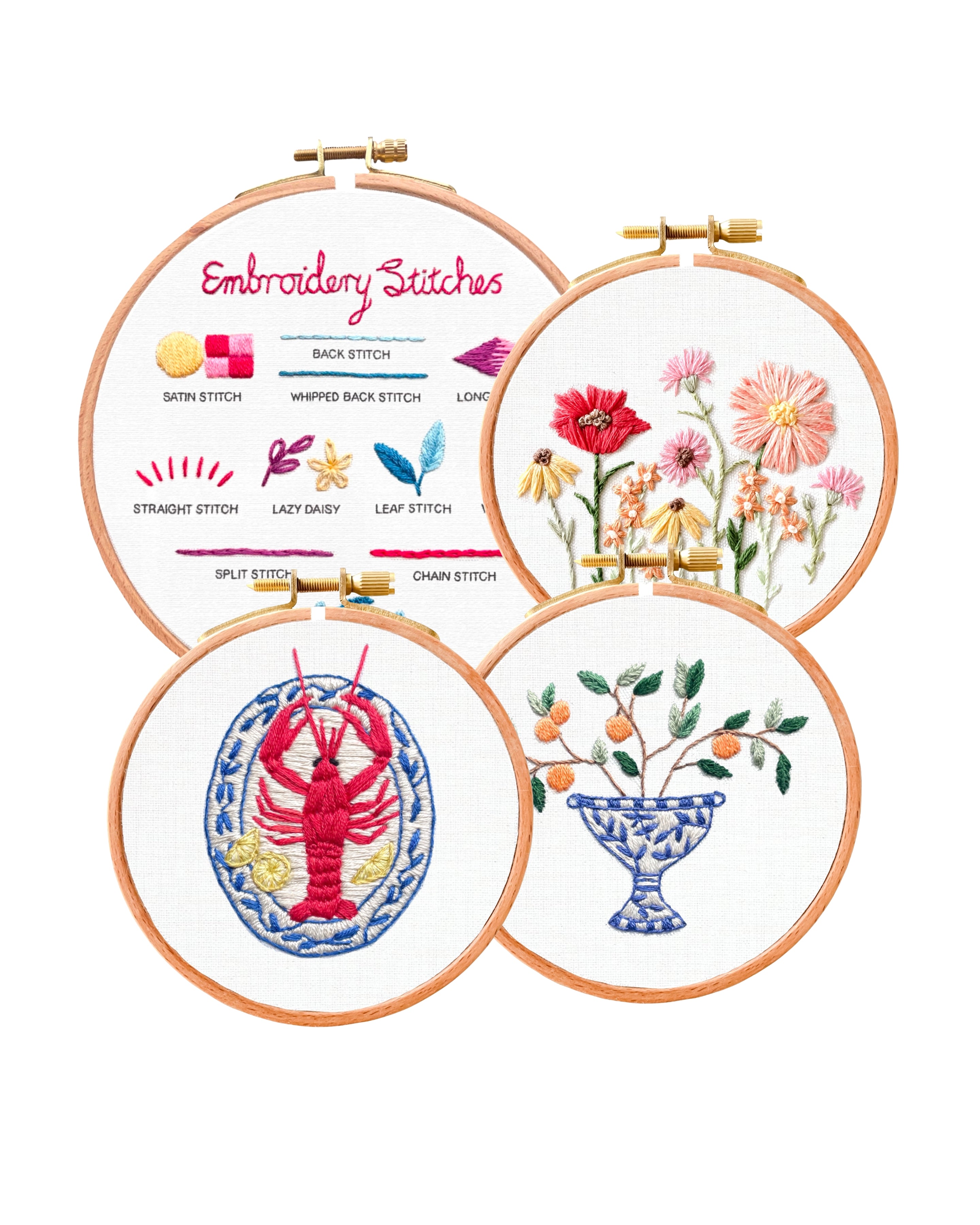 Beginner Embroidery Bundle
