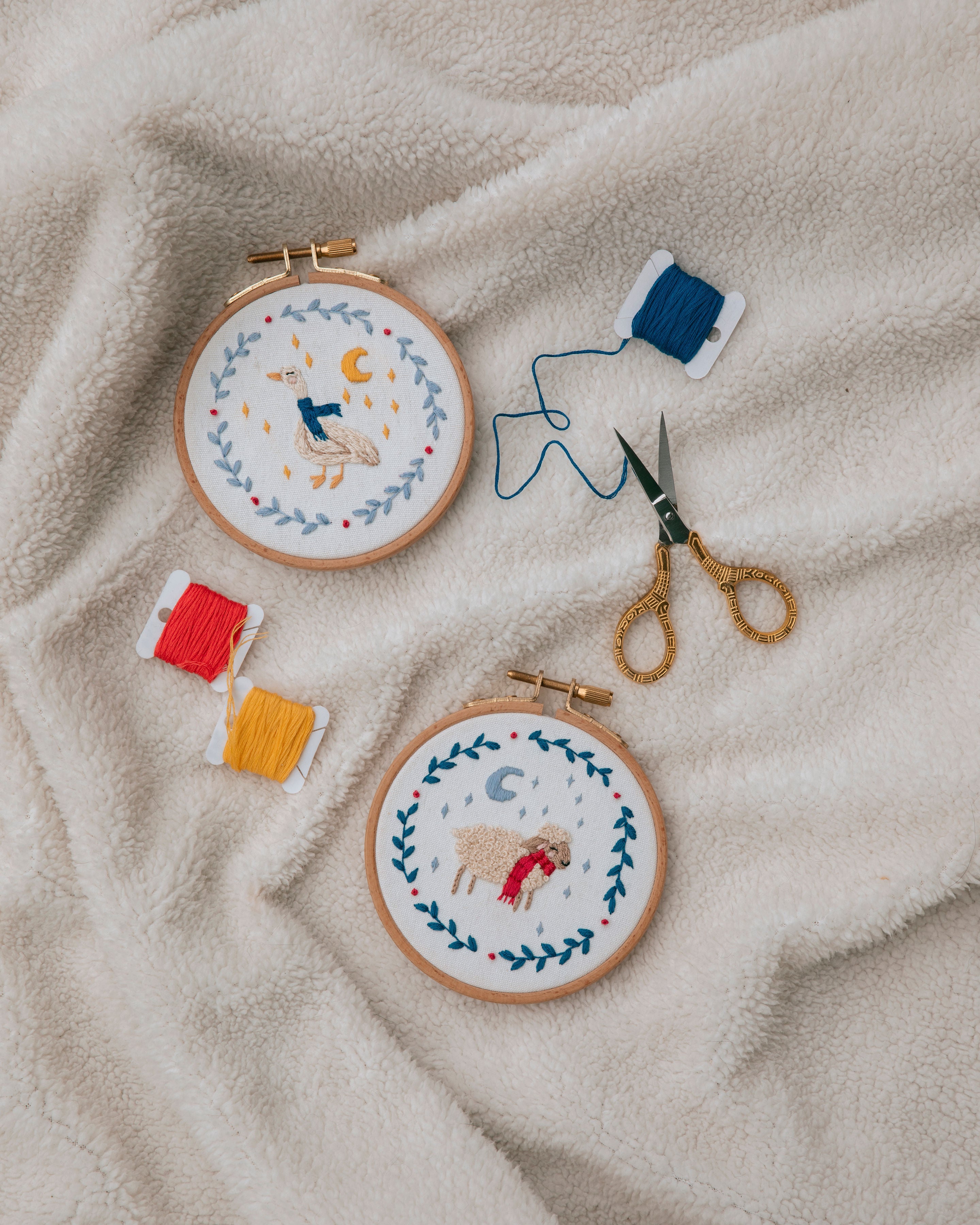 Mini Cozy Sheep (4")