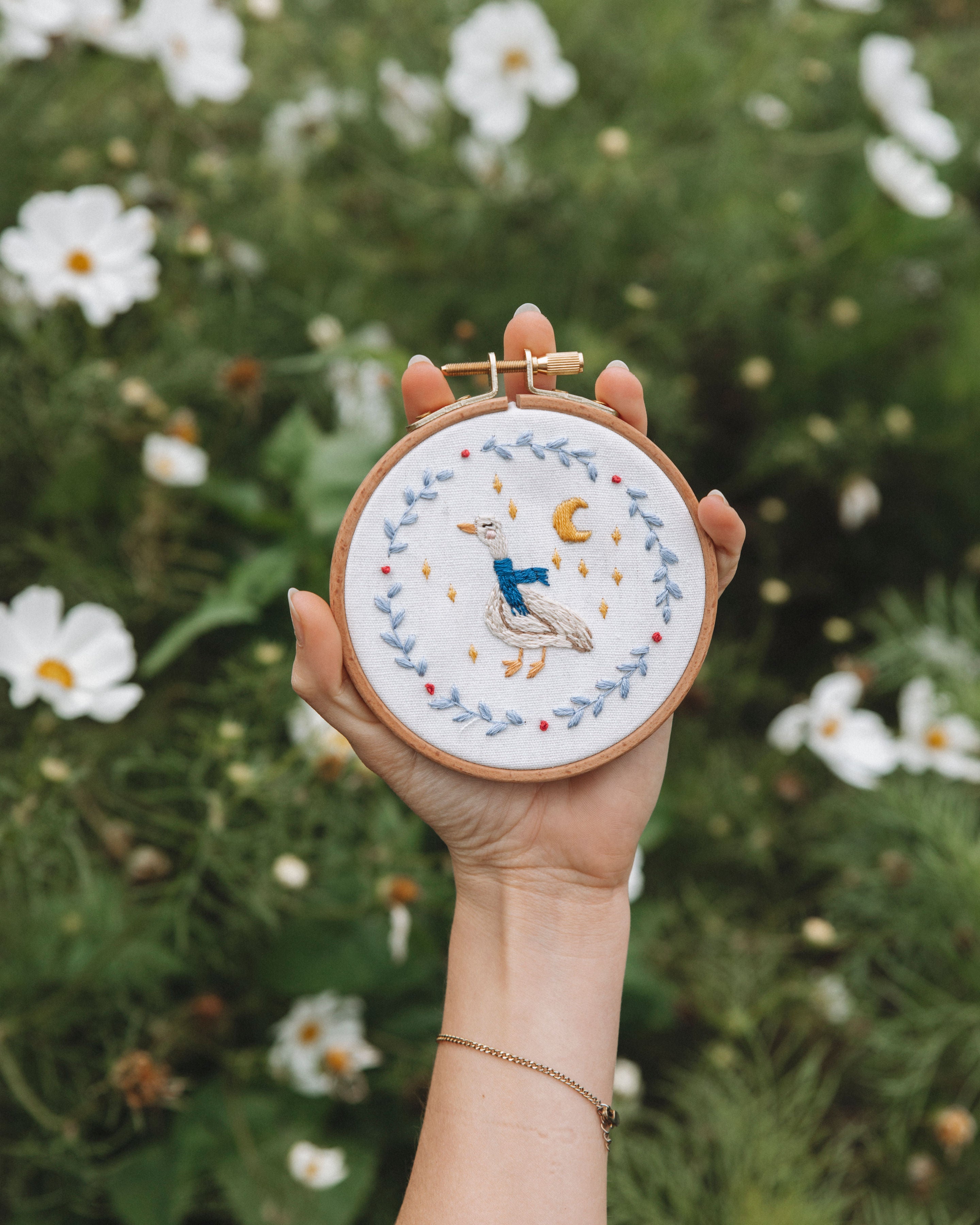 Mini Cozy Goose (4")