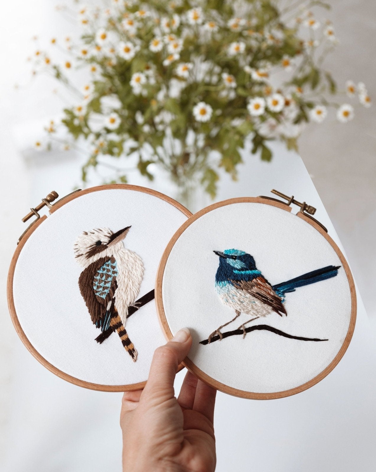 Kookaburra Embroidery Kit - Stitched Up Kits