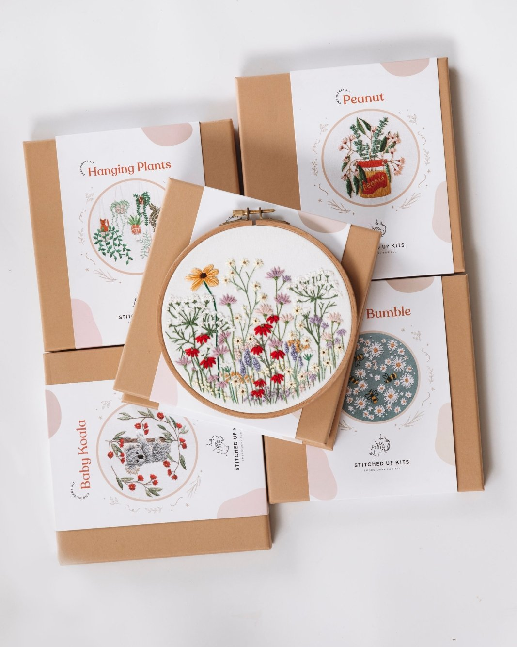 Blue Wren Embroidery Kit