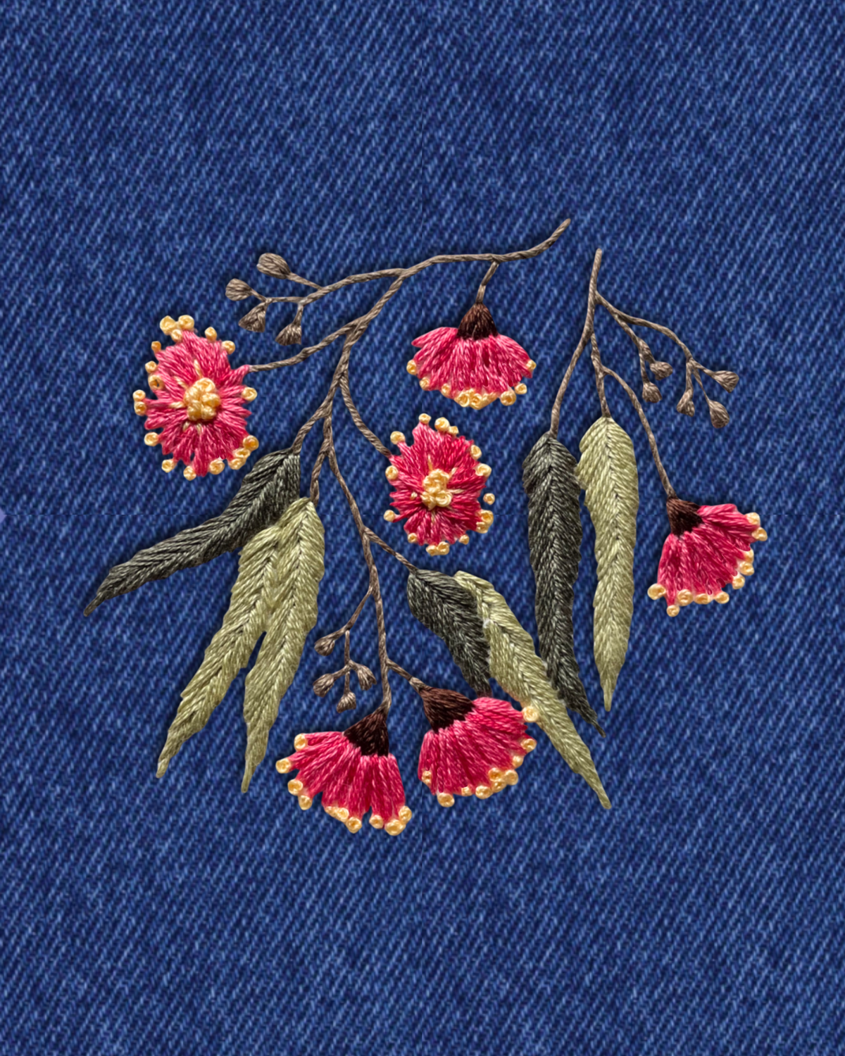 Flowering Gum Embroidery Tattoo Kit