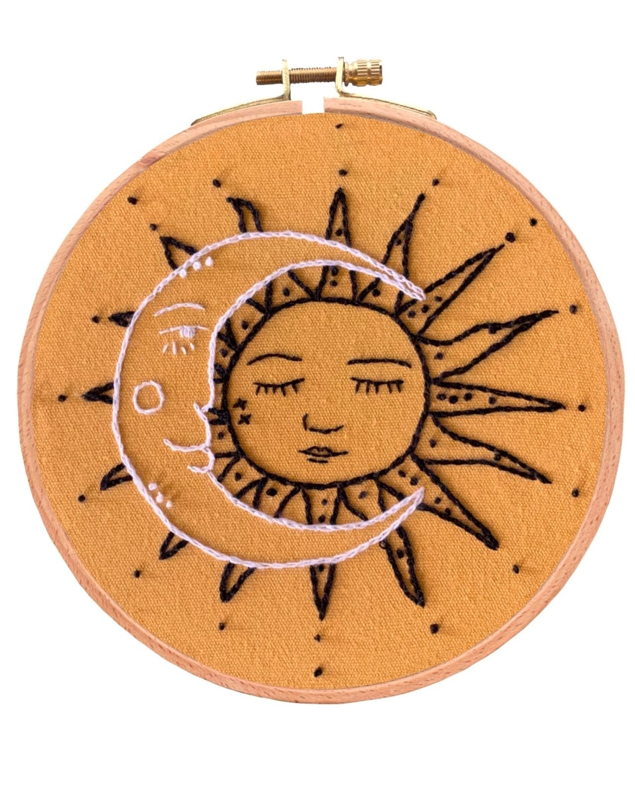 Khalohe Moon and Sun Embroidery Kit - Stitched Up Kits