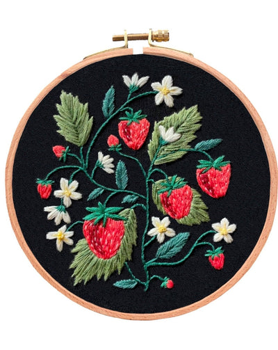 Wild Strawberries - Stitched Up Kits